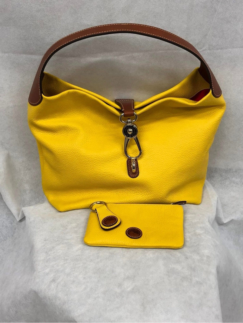 Dooney & Bourke Logo Lock Shoulder Bag